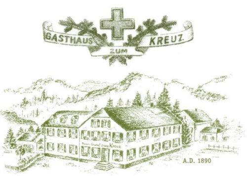 Gasthof Und Pension Zum Kreuz Lautenbach Екстериор снимка